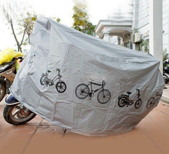 Bạt phủ xe máy thông minh cao cấp có họa tiết