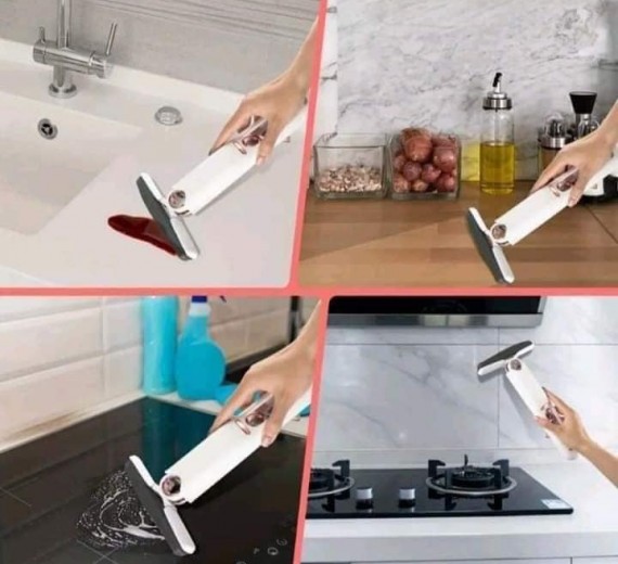 Cây lau mini tự vắt gấp gọn