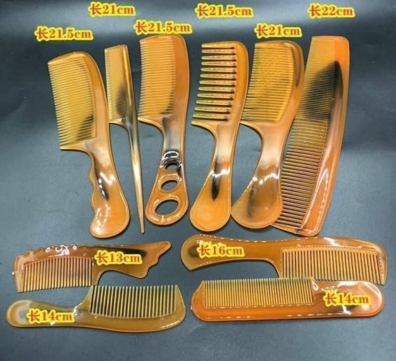 Sét 10 lược chải tóc Massa tĩnh điện
