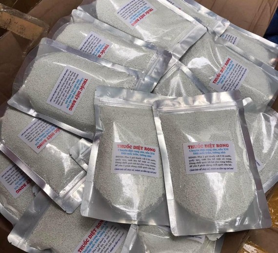 Bột diệt rong rêu