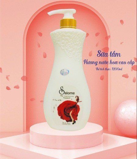 SỮA TẮM TRẮNG DA CAO CẤP SALOME