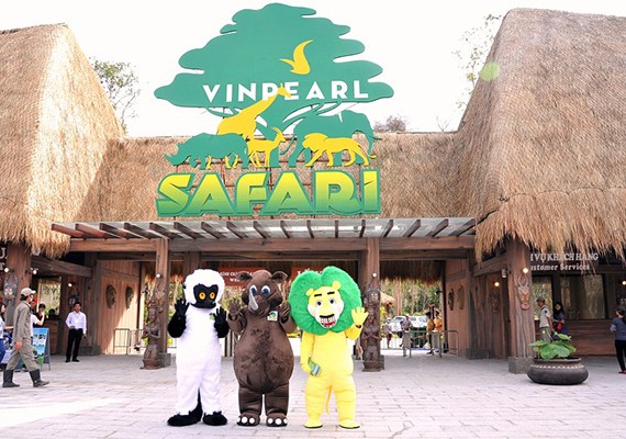 Vin Wonders & Vinpearl Safari Phú Quốc  - Khách hàng cao từ 140cm