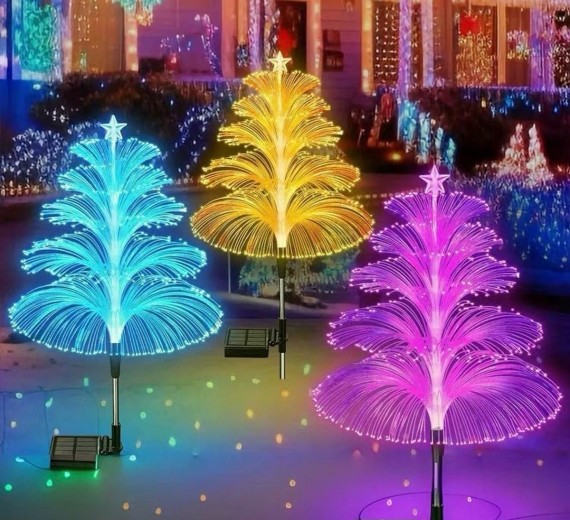 Đèn led Sợi Sứa Năng Lượng Mặt Trời Chống Thấm Nước