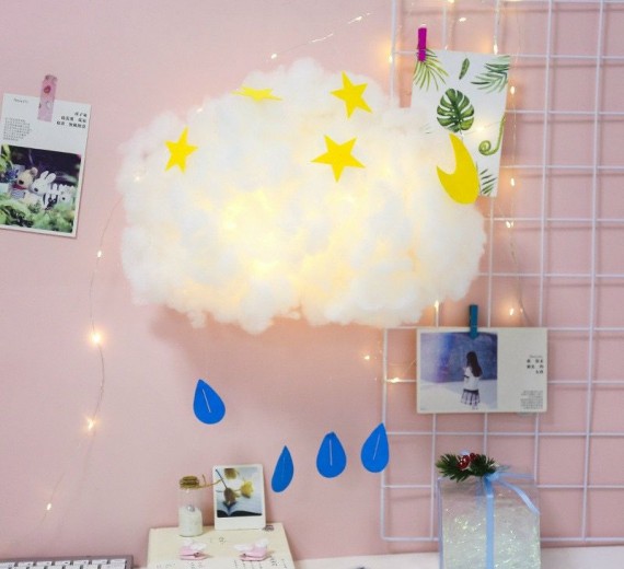 ĐÈN NGỦ BÓNG LED HÌNH ĐÁM MÂY