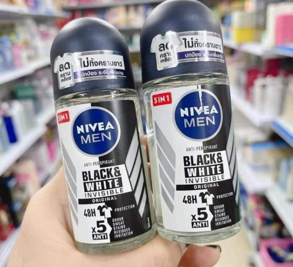 Lăn nách khử mùi Nivea men 25ml Thái Lan
