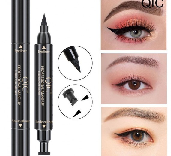 Bút kẻ mắt 2 đầu eyeliner vẽ mắt dễ dàng lâu trôi nhanh khô cực đẹp
