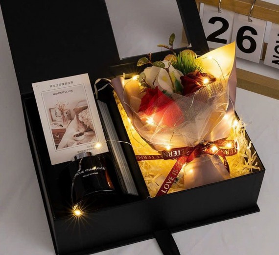 Set hoa kèm nước hoa 