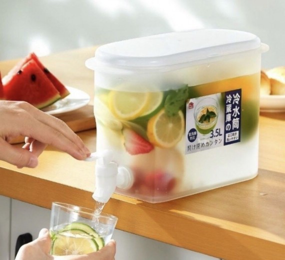 Bình đựng nước để tủ lạnh cỡ lớn có vòi dung tích 3.5L