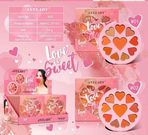 Phấn mắt Andy Lady Love Sweet trái tim