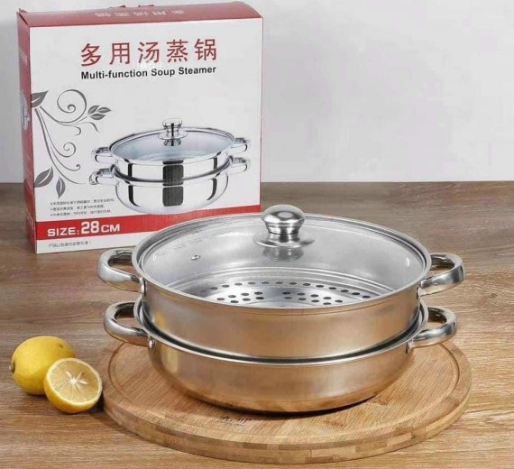 Nồi hấp 2 tầng