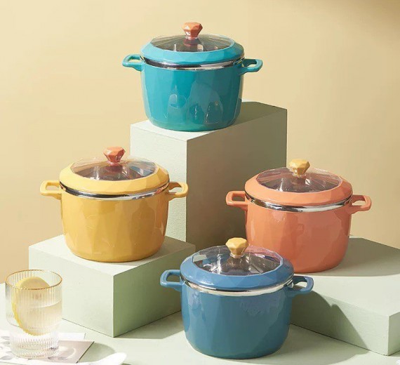 Bát úp mì - Bát ăn mì tôm inox 2 lớp cách nhiệt có nắp đậy