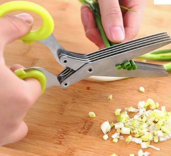Kéo cắt hành 5 lưỡi đa năng