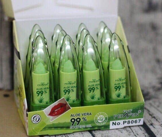 Lố 12 Son Dưỡng Môi Nha Đam Aloe Vera
