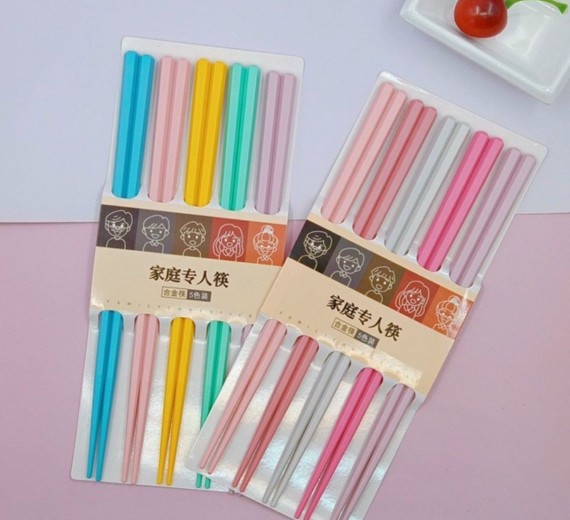 BỘ ĐŨA 5 ĐÔI 5 MÀU SẮC