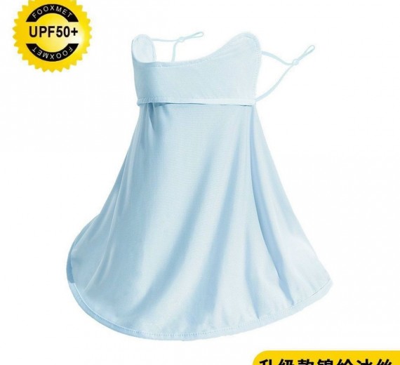 Khẩu trang chống tia UV dài che hết cổ