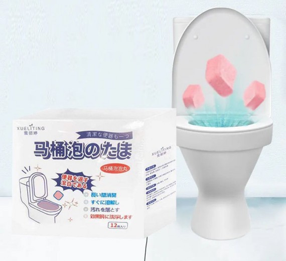 Hộp 12 Viên Thả Bồn Cầu Hương Nước Hoa