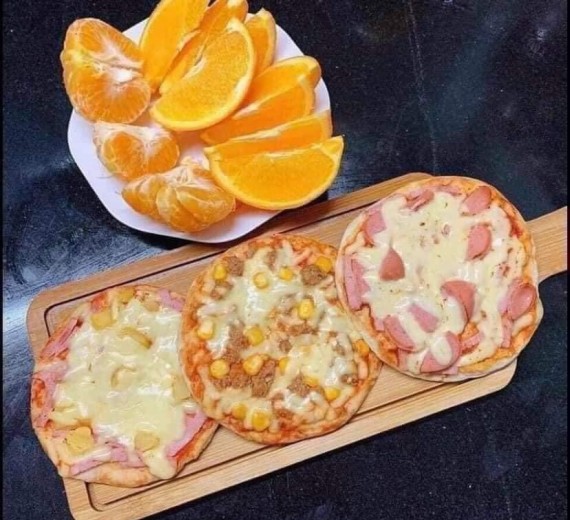 PIZZA RAU CỦ