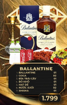 Combo BALLANTINE