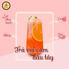 Trà vải cam dâu