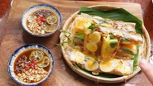 Bánh tráng cuộn sốt hoàng kim