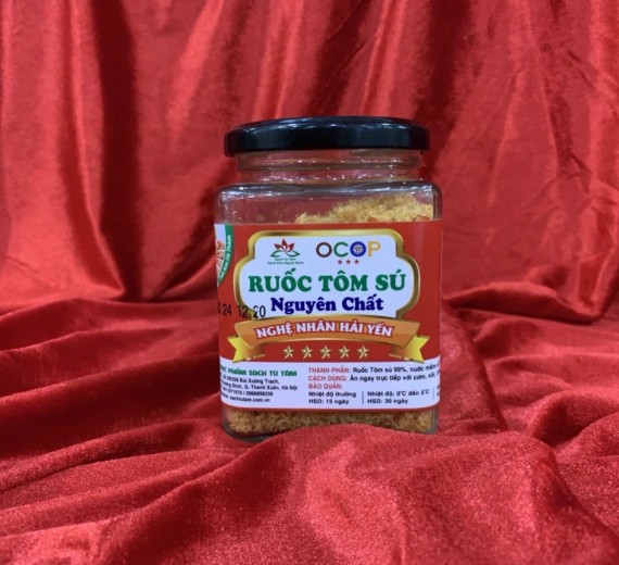 Ruốc Tôm Sú Nguyên Chất