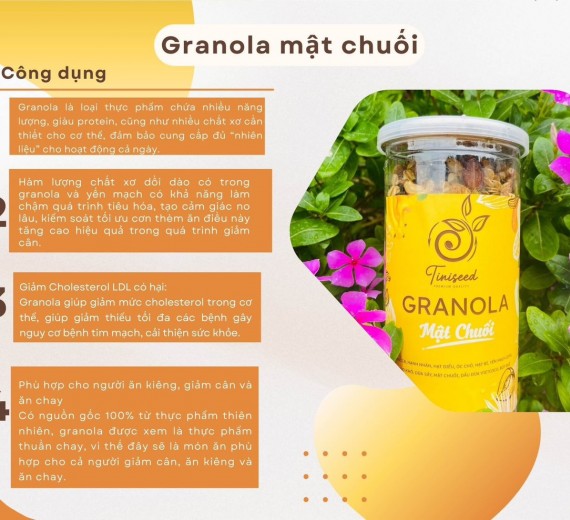 Granola Mật Chuối