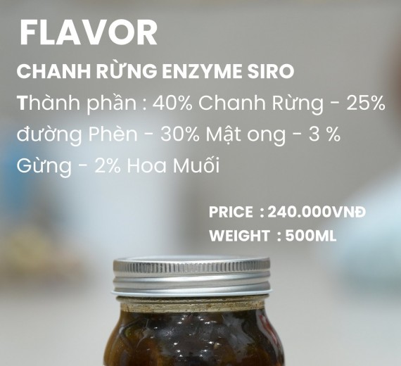 Chanh Rừng enzyme siro