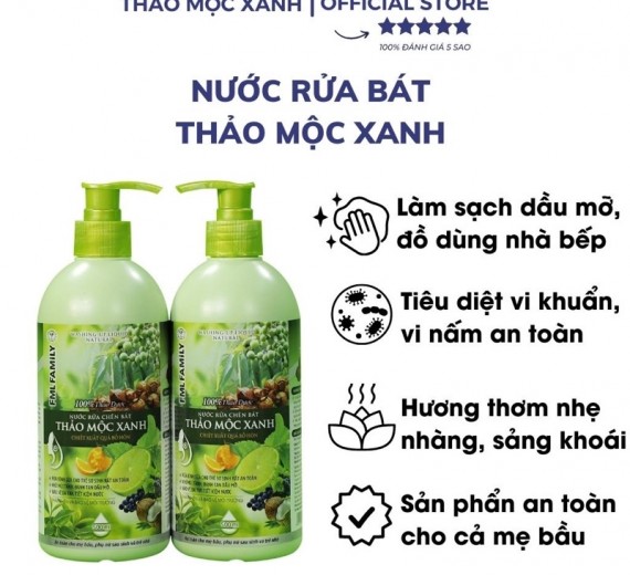 Nước Rửa Bát Quả Bồ Hòn