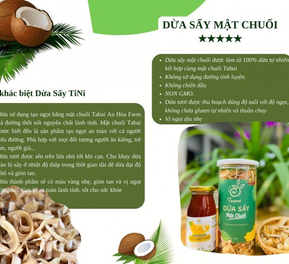 Granola Dừa Sấy