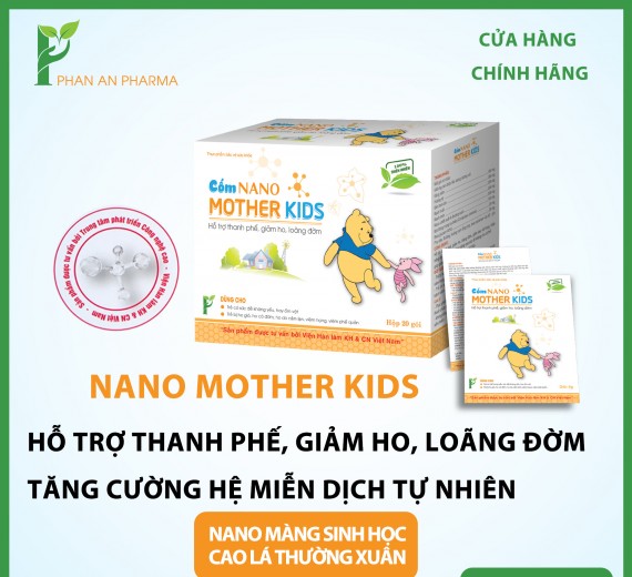 Cốm ho nano Mother Kids