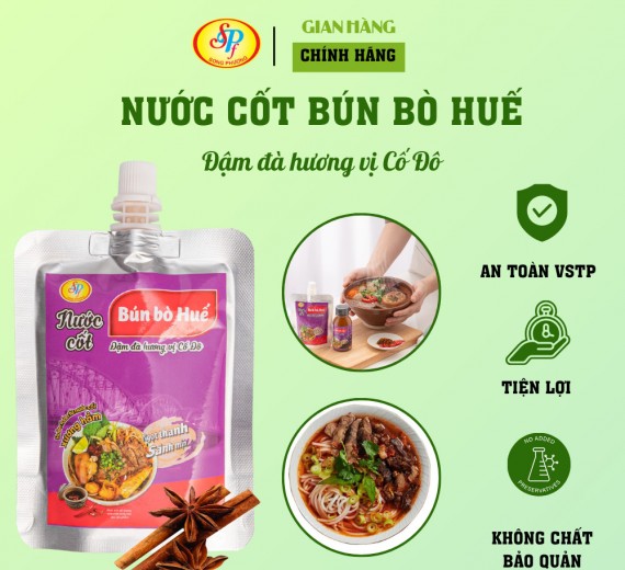 Gói Nước cốt Bún Bò Huế