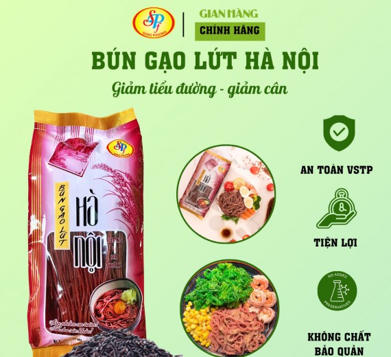 Bún gạo lứt Hà Nội B4