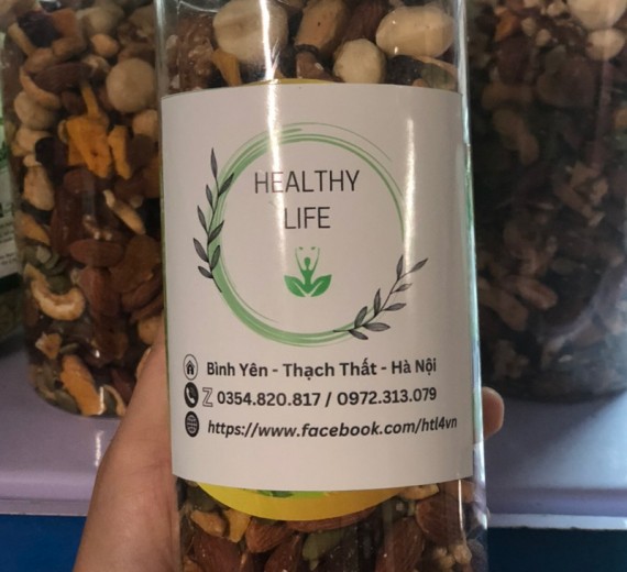 Granola Thực Phẩm Dinh Dưỡng - Healthy Life Hộp 500 gram