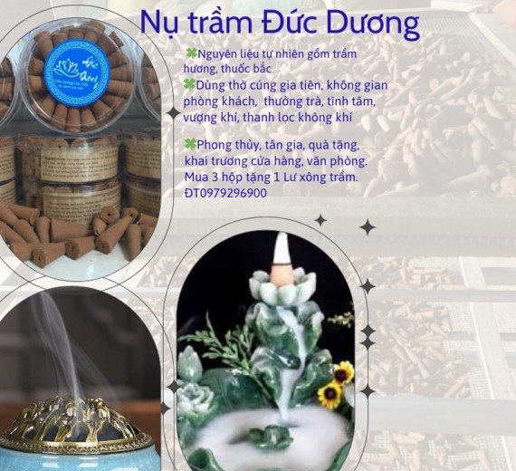 Nụ Trầm Đức Dương Hộp 45 Nụ