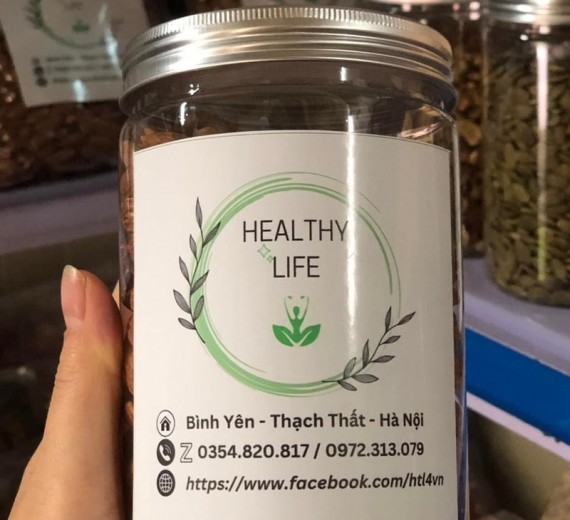 Hạt Hạnh Nhân - Healthy Life Hộp 500 gram