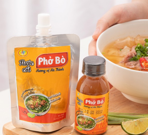 Nước Cốt Phở Bò Song Phương Chai/ Túi 100ml