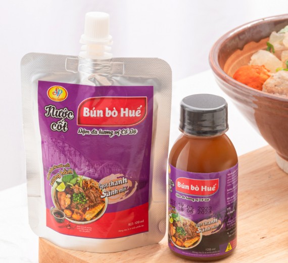 Nước Cốt Bún Bò Huế Song Phương Chai/ Túi 100ml