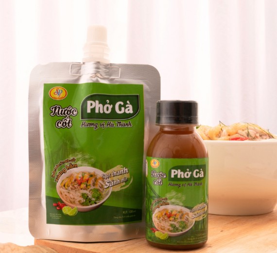 Nước Cốt Phở Gà Song Phương Chai/ Túi 100ml