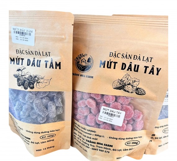 Mứt Dâu Tây - Dâu tằm 250 gr