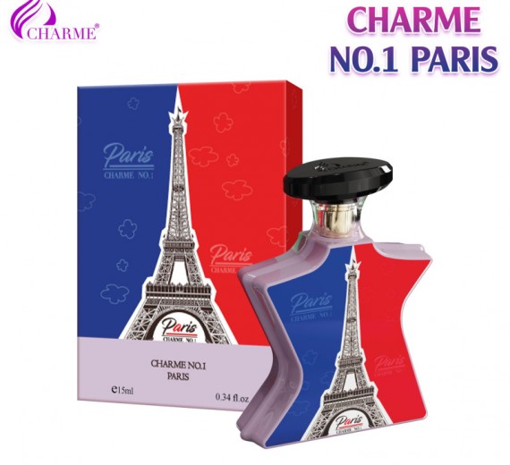 Nước Hoa Nữ CHARME N0.1 PARIS Đầy Bí Ẩn, Dịu Dàng Và Lôi Cuốn mini 15ml