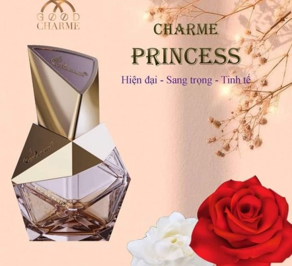 Nước hoa nữ cao cấp Charme Princess 50ml mùi hương nhẹ nhàng sang trọng như một nàng công chúa