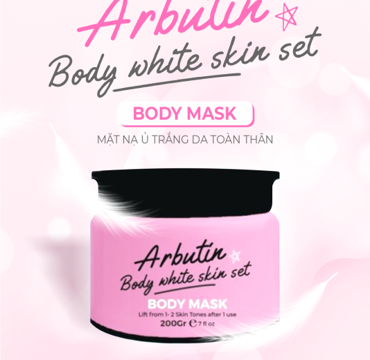 MẶT NẠ Ủ TRẮNG DA TOÀN THÂN ARBUTIN BODY WHITE SKIN SET - BODY MASK