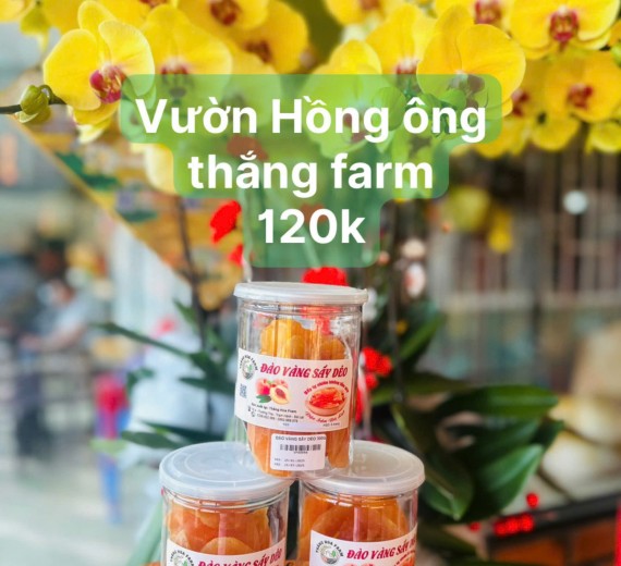 Đào Vàng Sấy Dẻo
