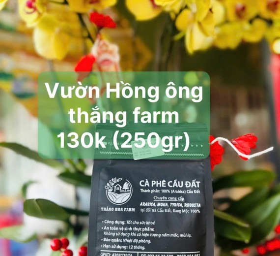 Cà phê Cầu Đất 250gr