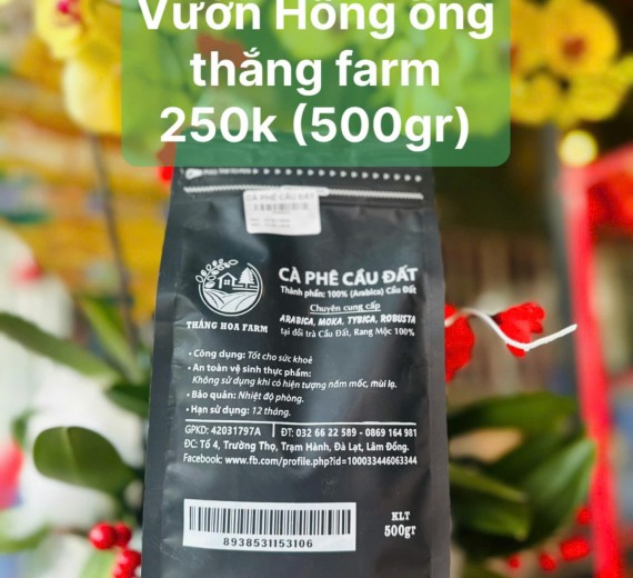 Cà Phê Cầu Đất 500gr