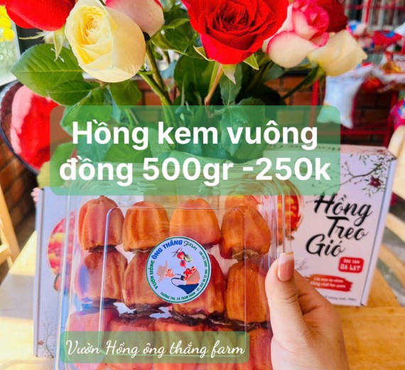 Hồng treo gió nhiều nắng