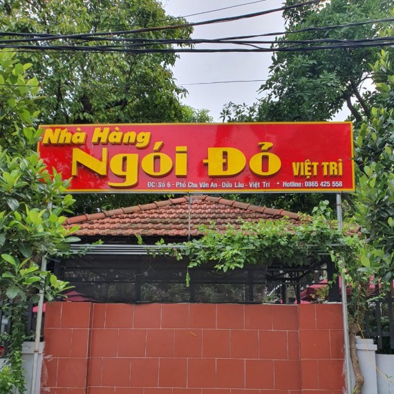 NHÀ HÀNG NGÓI ĐỎ VIỆT TRÌ