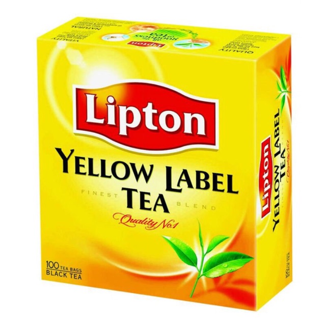 Trà Lipton nhãn vàng - Ảnh 1