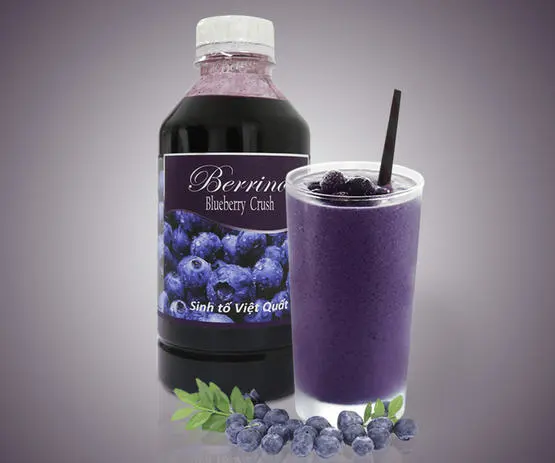 Blueberry (Việt Quất)                              Blueberry Cake ice blend - Ảnh 1