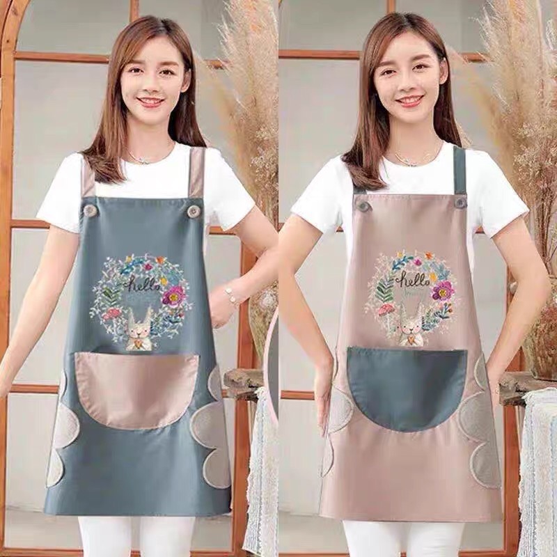 TẠP DỀ HOA THỎ KIÊM LUN CHỖ LAU TAY XỊN XÒ, CHỐNG NƯỚC - Ảnh 1